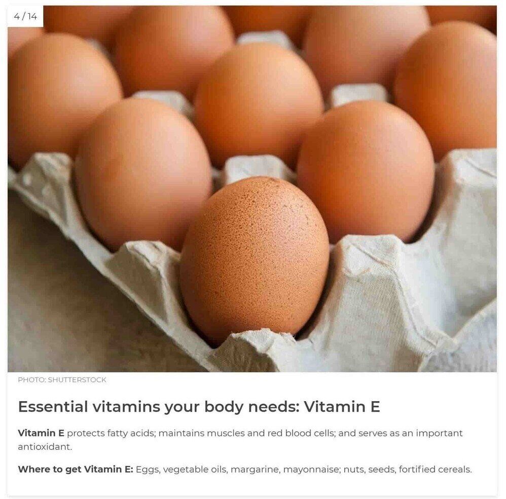 Essential vitamin E